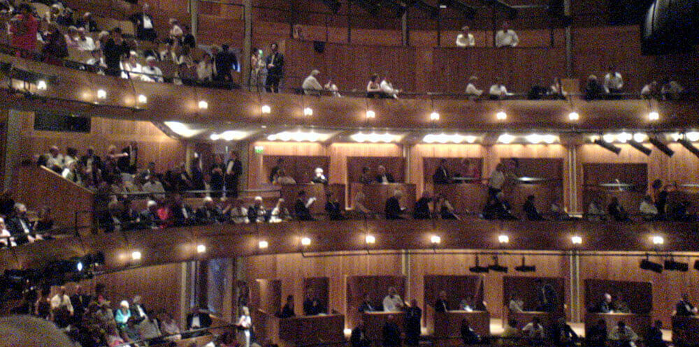 Glyndebourne Opera Accommodation: Inside the opera house