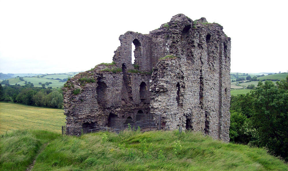 Shropshire Literary Connections: Clun Castle