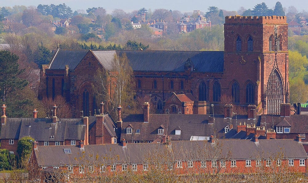 Shropshire Literary Connections: Shrewsbury Abbey
