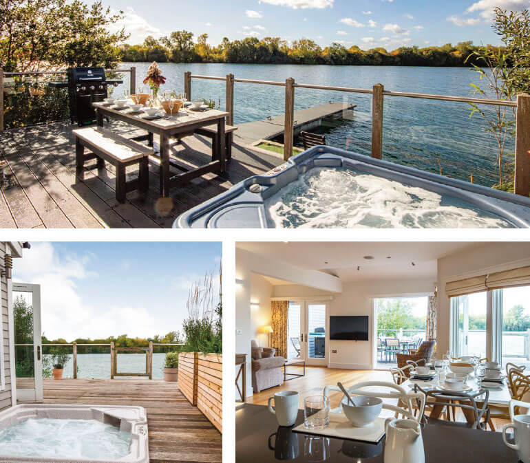 Cotswold Water Park holiday cottages: The Landings