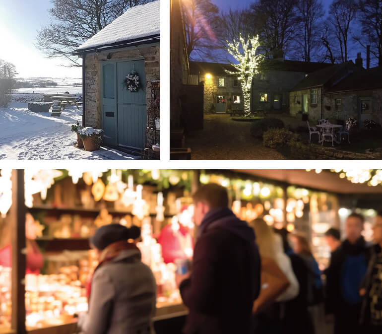2021 Christmas Markets in the Heart of England: Bakewell holiday cottages and christmas markets, Derbyshire