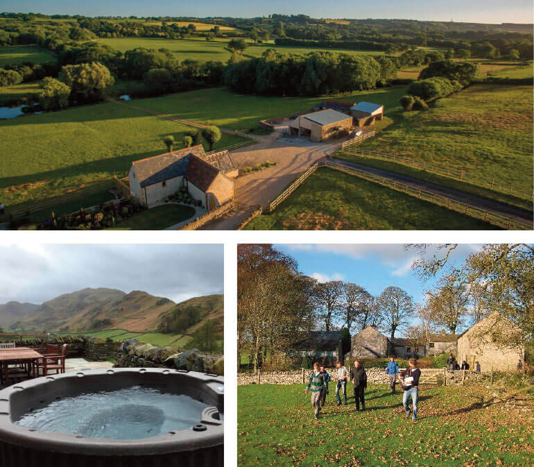 Nature holiday cottages: Goose Run, Hause Hall, Haddon Grove