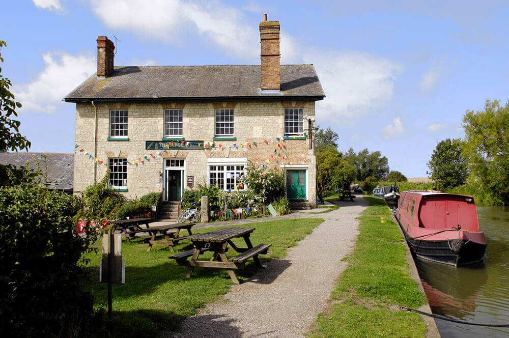 Best Waterside Dining: The Barge Inn Pewsey