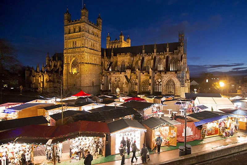 UK Christmas markets: Exeter Christmas market