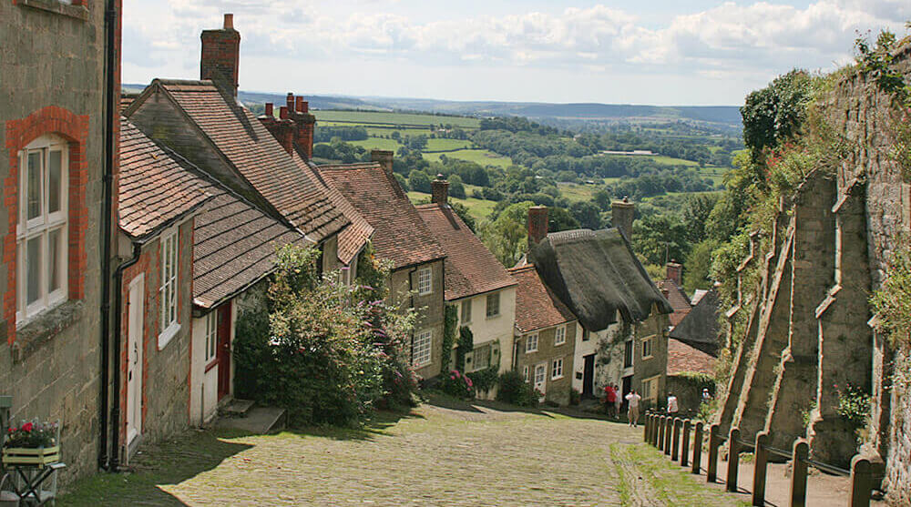 quintessentially English places: Gold Hill, Shaftesbury by Marilyn Peddle