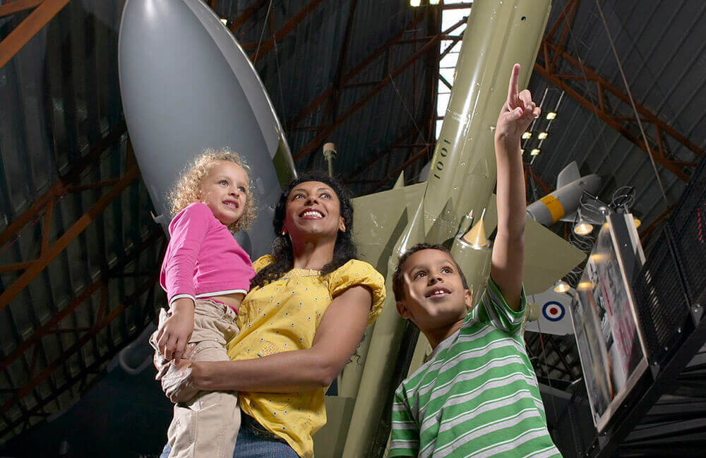 wet weather attractions and activities: RAF Cosford