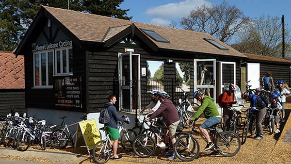 Cycling for Gold in the New Forest: Forest Leisure Cycling Burley
