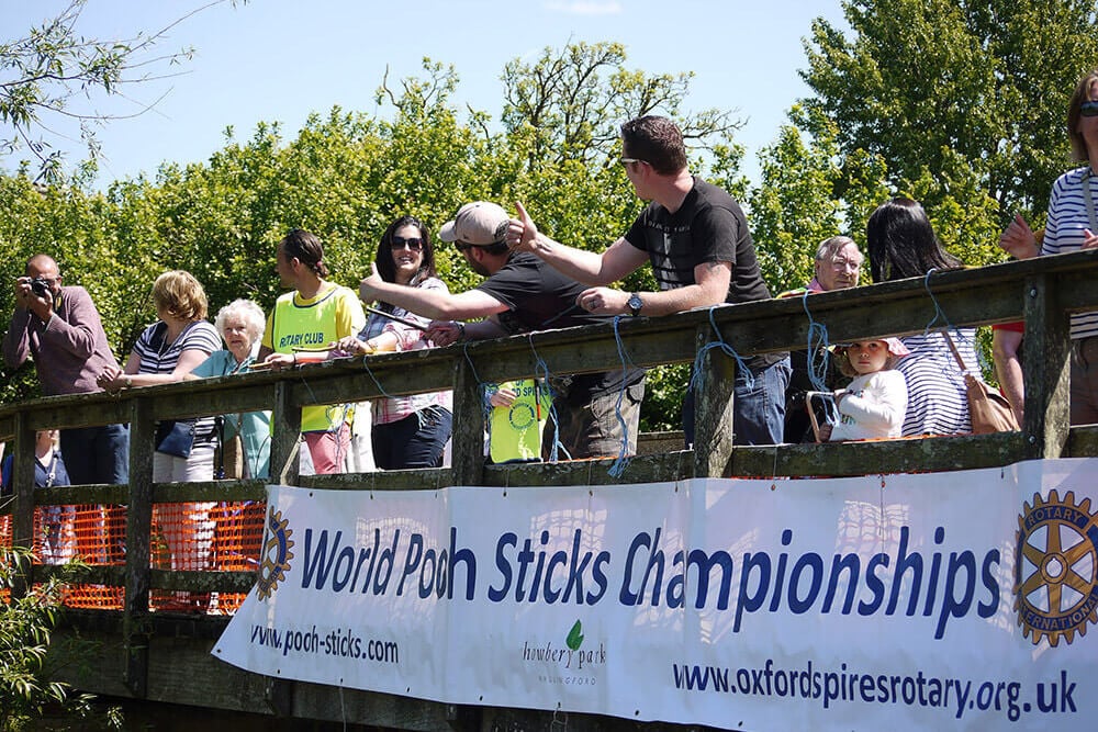 Cotswold events for the May half term holiday: World Pooh Sticks Championships