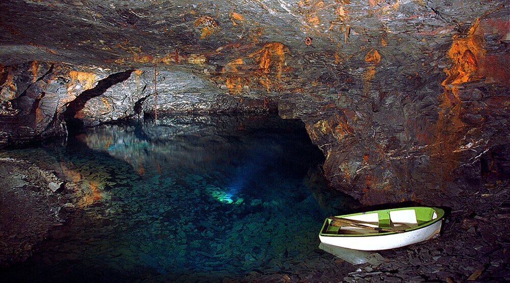 Top 10 things to do in south east Cornwall: Carnglaze Slate Caverns
