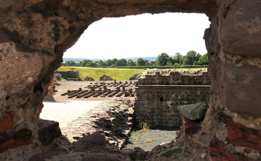 historic places to visit and stay in Shropshire: Wroxeter Roman City
