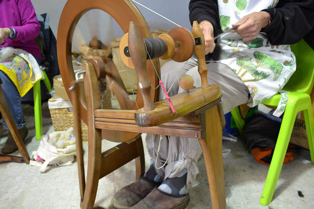 Cotswold events for the May half term holiday: Spinning Through the Ages, Cotswold Farm Park