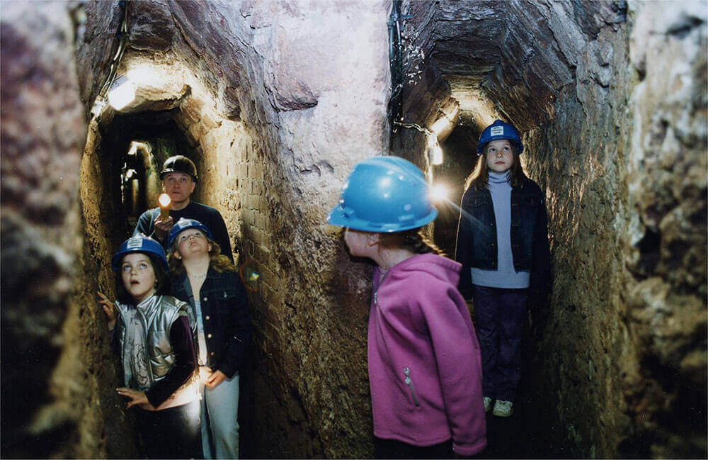 wet weather attractions and activities: Exeter's Underground Passages