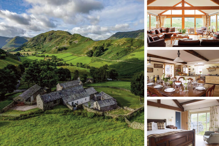 Large Holiday Homes; Staycation Holidays, Hause Hall Farm, Martindale, The Lake District