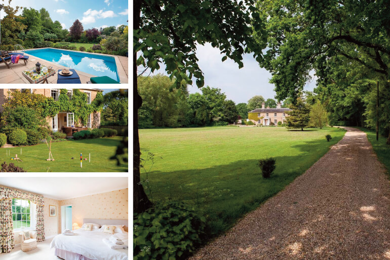 Large Holiday Homes; Staycation Holidays, Vicarage House & Pool House, Great Hockham, Norfolk