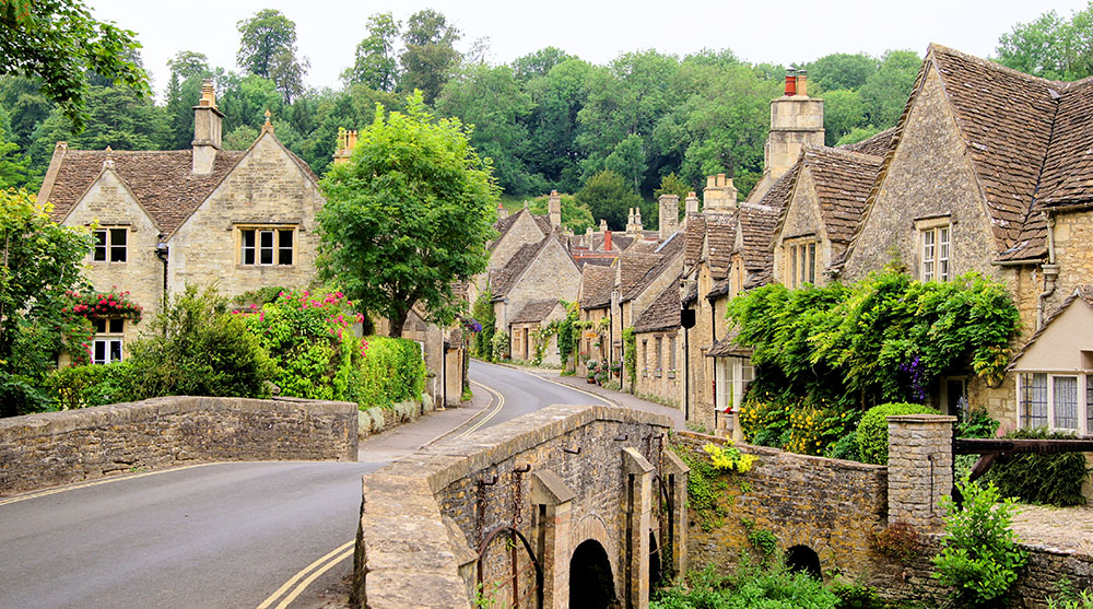 quintessentially English places: Castle Combe