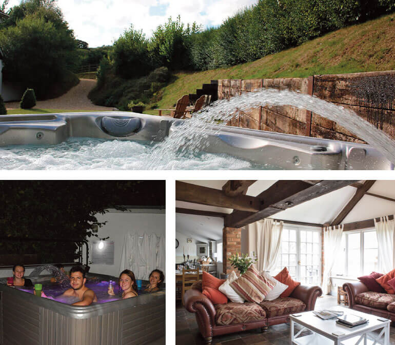 hot tub cottages; Staycation Holidays, Apple Mill, Venn Ottery, East Devon