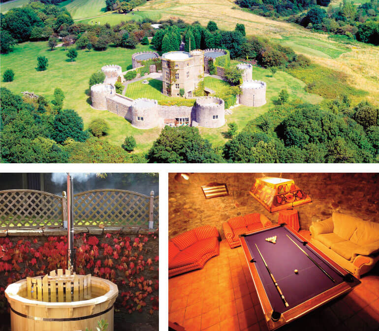 hot tub cottages; Staycation Holidays, Walton Castle, Clevedon, Somerset