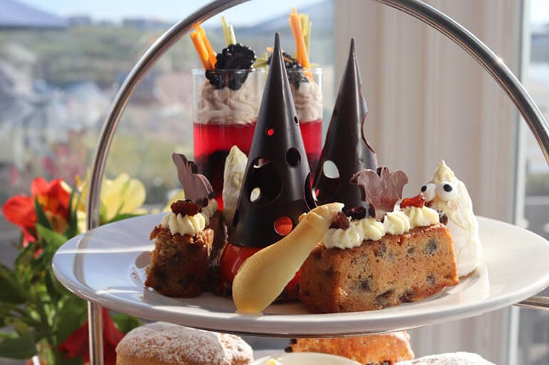 October half-term Activities in Cornwall: Staycation Holidays, Witches Afternoon Tea at The Headland