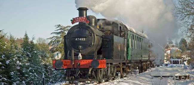 Santa Specials: Santa Specials on the Spa Valley Railway, Kent