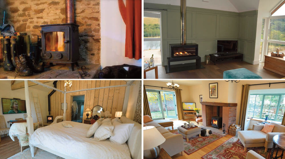 cottages with open fires or wood burning stoves: Staycation Holidays