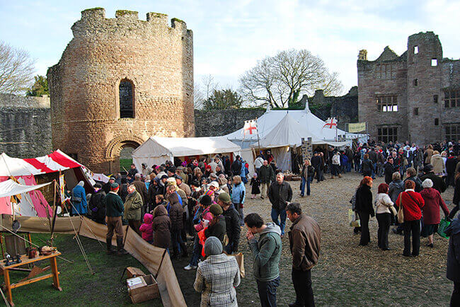Shropshire Christmas events: Ludlow Medieval Christmas Fair