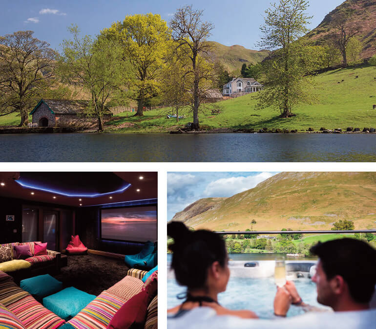 luxury holiday cottages: Staycation Holidays, Waternook, Lake Ullswater, Lake District