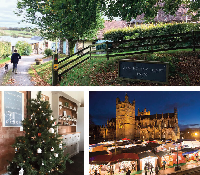 2021 Christmas Markets in the South West: Devon holiday cottages and Christmas markets