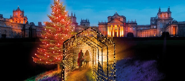 UK Christmas markets: Christmas at Blenheim Palace