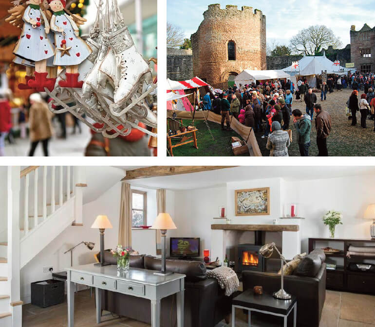2021 Christmas Markets in the Heart of England: Herefordshire holiday cottages and Christmas markets
