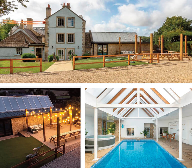 Party Houses; Staycation Holidays, Cotswold Spa House, Petty France, Badminton, Cotswolds