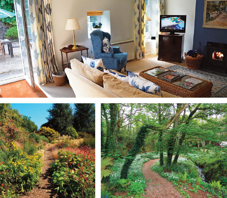 Rosamunde Pilcher Filming Locations: Staycation Holidays Mews Cottage, Bonython Manor Gardens