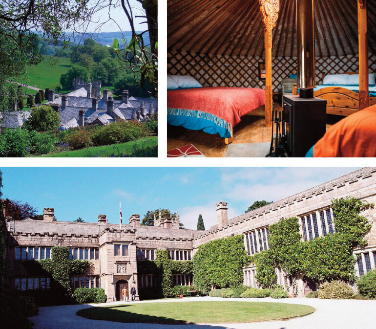 Rosamunde Pilcher Filming Locations: Lanhydrock House, Staycation Holidays Glamping at the Fir Hill, near Newquay
