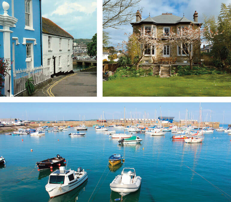 Rosamunde Pilcher Filming Locations: Penzance, Staycation Holidays Rosevean House, St Agnes