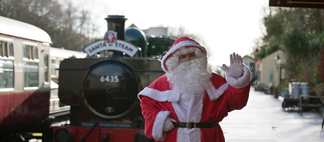 Santa Specials: Santa by Steam, Bodmin & Wenford Railway