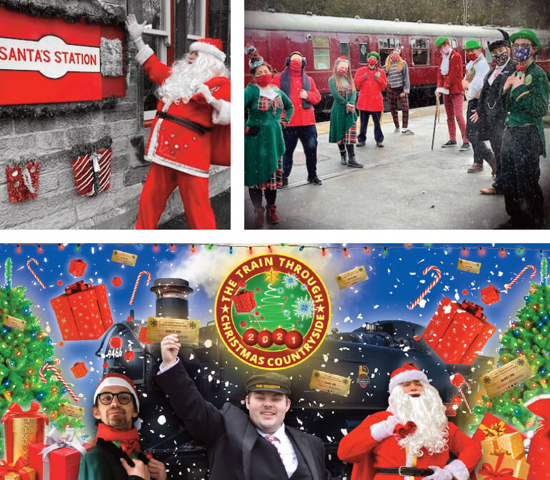 Christmas Santa Specials: Ecclesbourne Valley Railway Magical Christmas Journey