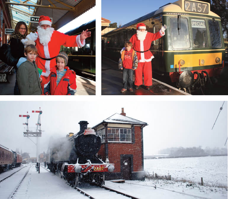 Christmas Santa Specials: Gloucestershire Warwickshire Steam Railway, Toddington Station, Gloucestershire GL54 5DT