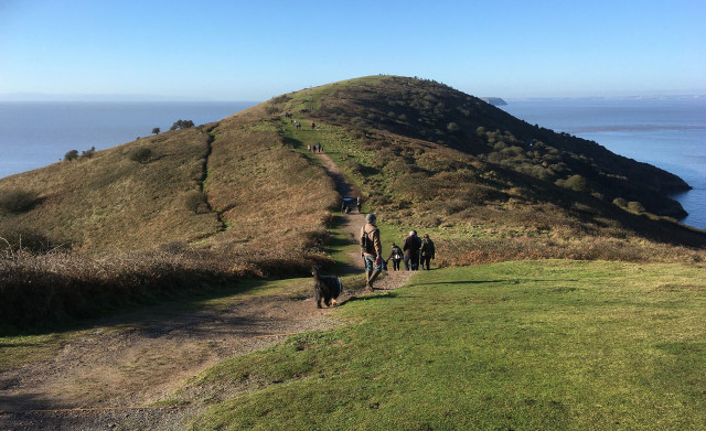 This exhilarating scenic coastal walk across Brean Down enjoys all that is best about a Somerset cottage break!