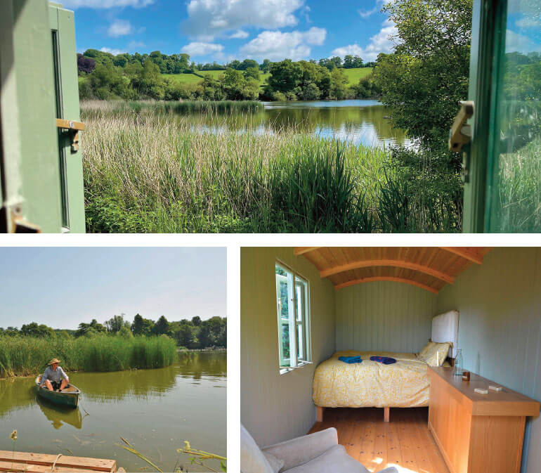Summer Staycation Holiday Offers; Staycation Holidays, Guinevere Shepherds Hut, Redlynch, Bruton, Somerset