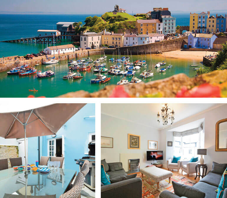 Summer Staycation Holiday Offers; Staycation Holidays, High House, Tenby, Pembrokeshire