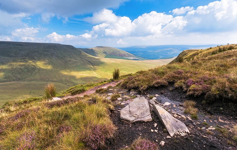 South Wales holiday cottage: Brecon Beacons National Park