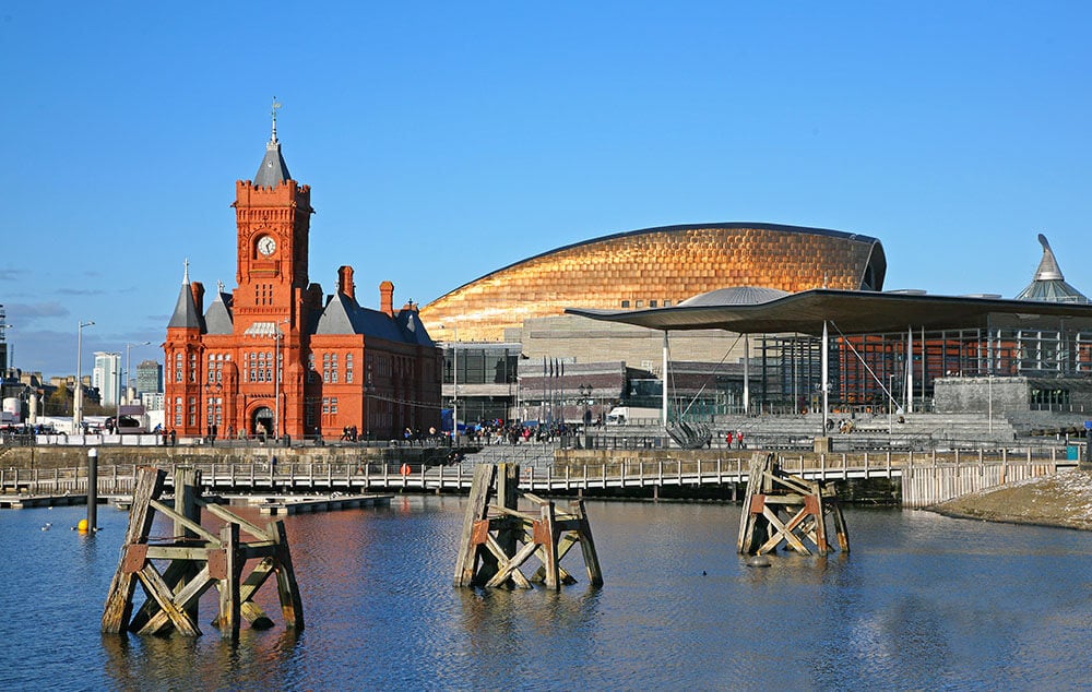 South Wales holiday cottage: Cardiff Bay