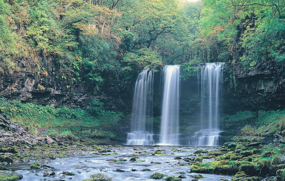 South Wales holiday cottage: South Wales Waterfall